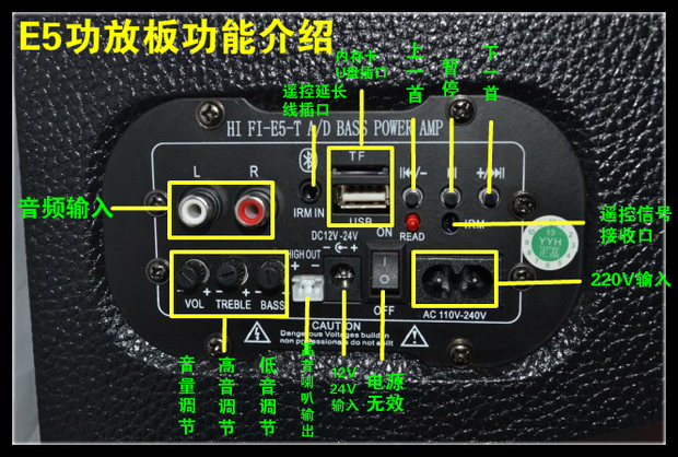 这个功放板怎么接输出左右声道-功放板只有一