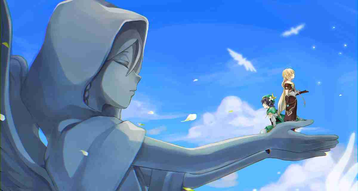 动感手游 原神 女神像 神秘