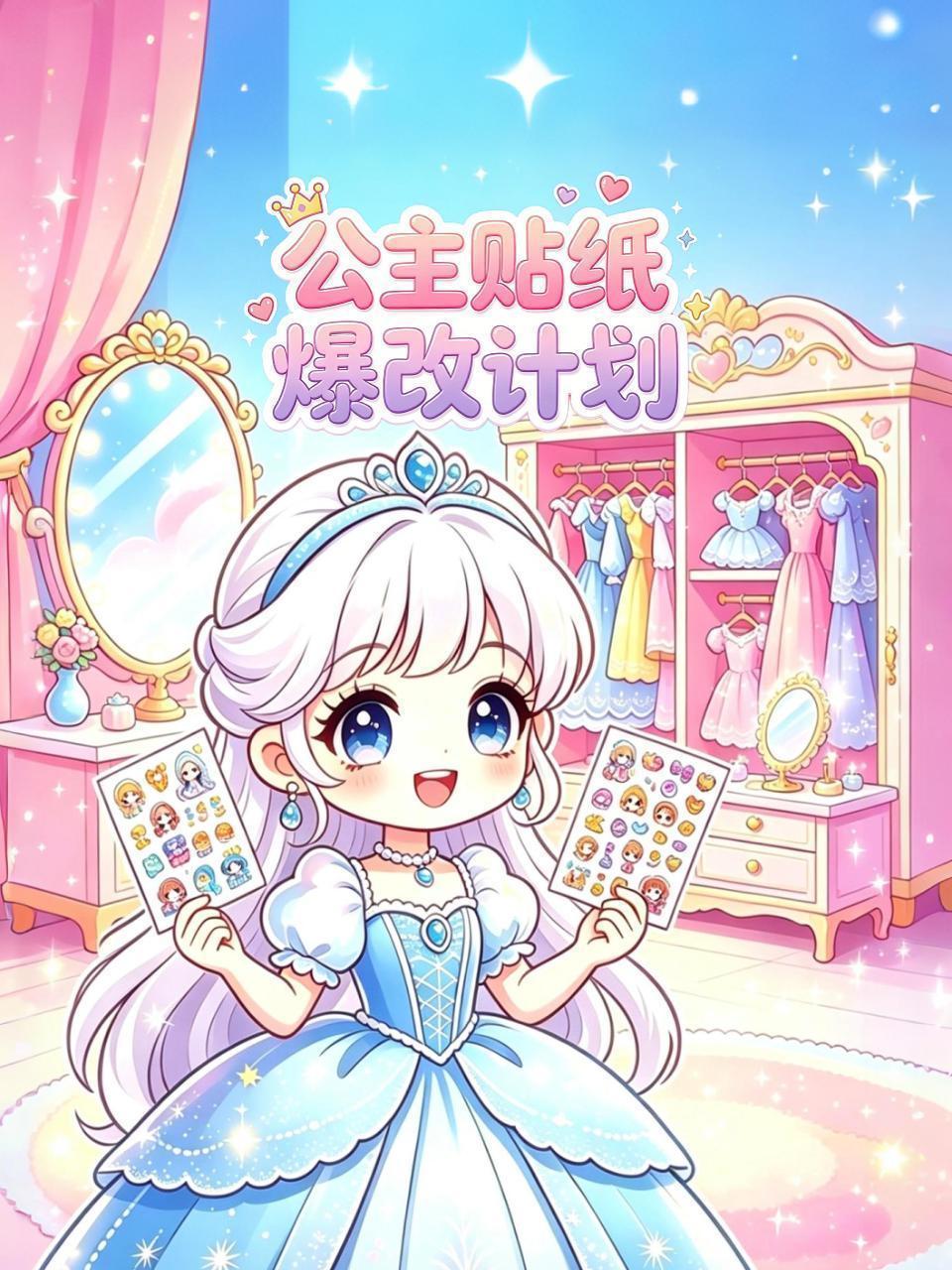 公主贴纸爆改计划