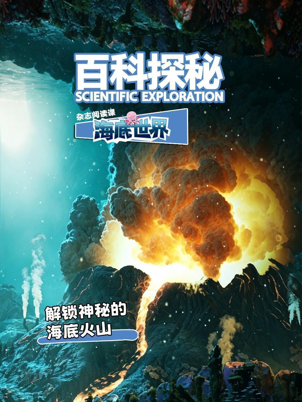百科探秘海底世界：解锁神秘的海底火山