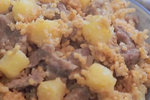 土豆牛肉小米焖饭 小米与牛肉的激情碰撞