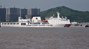 中国海警舰船编队7月18日在钓鱼岛领海内巡航