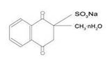 bisulfite)二,分子式,分子量: c11 h9 na o5sn h2 o 三,化学结构式