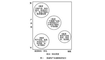 这种特征可以用战略集团图勾画出来,作为产业内部竞争分析的一种工具.