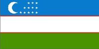 国旗介绍     乌兹别克斯坦国旗,呈横长方形,长与宽之比为2:1.
