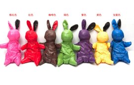 时尚环保卡通可爱兔子可折叠购物袋\/便携购【