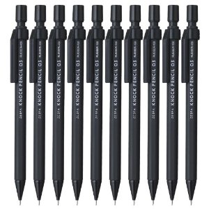 ZEBRA 斑马 M-100 自动铅笔 0.5mm 黑色 10支