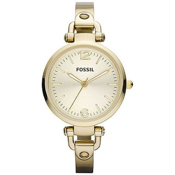 <em>Fossil 女士</em>时尚不锈钢手链<em>石英</em>表 <em>ES</em>3084 香槟