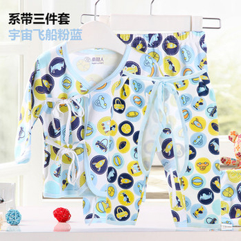 <em>南极人内衣内裤</em>棉毛开衫系带三件套 3宇宙飞船