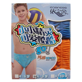 <em>依之舍</em>儿童<em>男内裤</em>3005 颜色随机 L - 文胸/女士