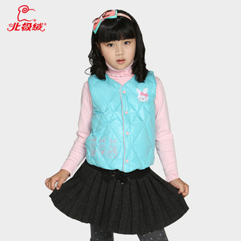 <em>北极绒</em> 儿童<em>马甲</em>儿童羽绒<em>马甲秋冬</em>保暖马甲羽