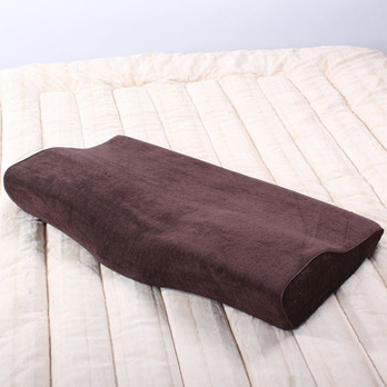 嘉韵家纺 按摩枕 蝶形颈椎枕头 记忆枕 专柜 正