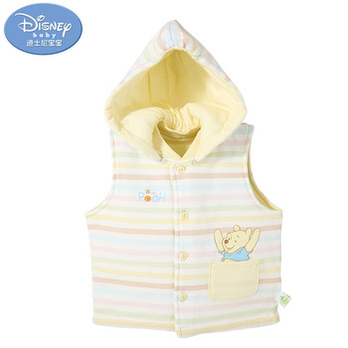 <em>迪士尼</em>宝宝 儿童背心<em>马夹</em> 新生婴儿童夹棉<em>马甲</em>
