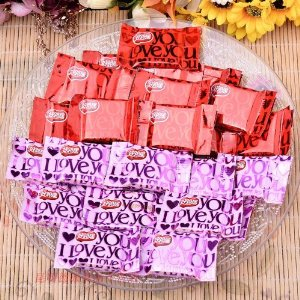 好邻居 英文黑、白巧克力 结婚庆喜糖果零食品