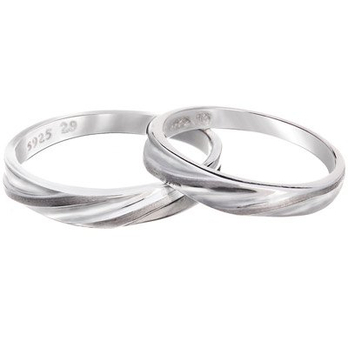 艾瑞卡 925纯银 戒指 天造地设 女款16号 - 戒指