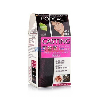 欧莱雅可丝莹温和染发霜(瑰丽紫晶)426#- - 染发