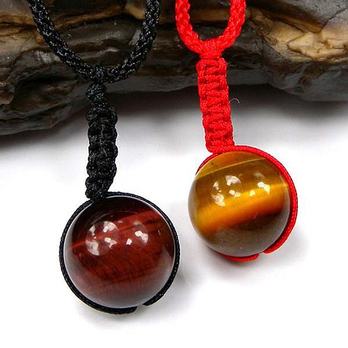 O-Stone 一生一石 天然水晶吊坠 情侣挂绳饰品