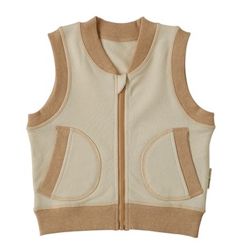 乐桃 <em>有机棉</em> <em>婴儿马甲</em>纯棉春季 宝宝马甲 男女小