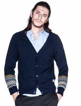 Dickies 休闲系列 <em>男式</em> 袖口<em>提花</em>长袖<em>开衫</em> 133M