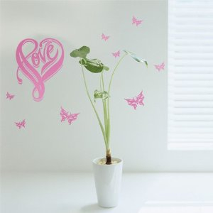 艾蒙墙贴-蝴蝶心 - 墙纸\/装修用品\/家居生活 - 36