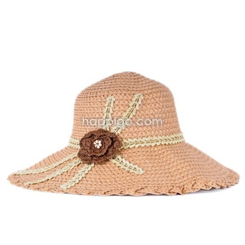 Agalloch海浪的声音遮阳帽 米色 - 帽子\/服装配