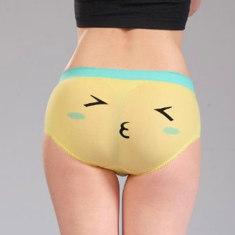 nanjiren 南极人 可爱<em>内裤</em> <em>卡通</em>表情三角裤 <em>女</em> 一