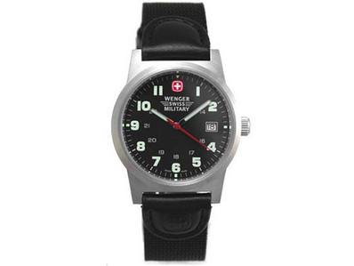 WENGER 威戈 男式军用手表 瑞士石英机芯 陆
