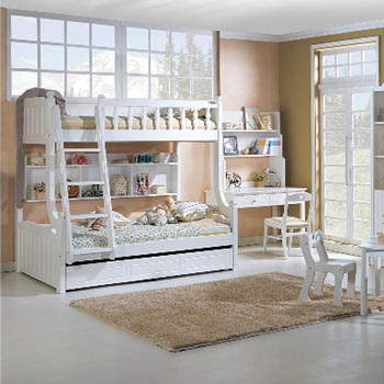 高低子母床<em>儿童姐妹</em>床双层