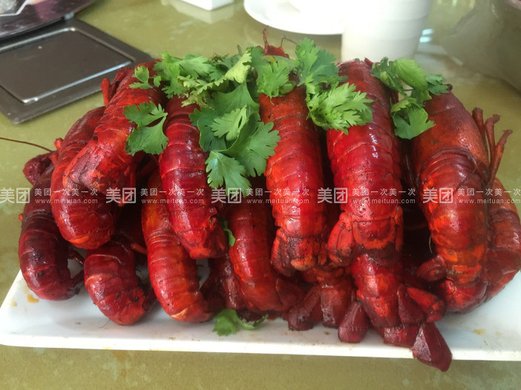 大金湖龙虾1份,提供免费WiFi,美味随心萦绕