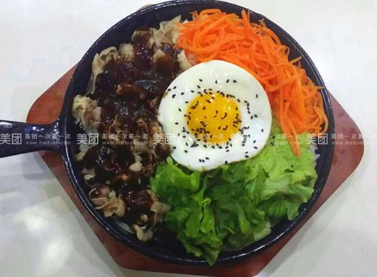 黑椒韩式做法饭1份,提供免费WiFi,芹菜随心萦香干猪肉炒美味的肥牛图片