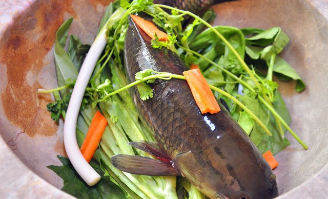 黑鱼石锅鱼蒸汽美味4人餐,美味不停歇美食街高淳图片