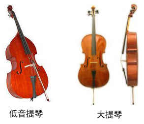 如何分辨小提琴,中提琴,大提琴和低音提琴_36