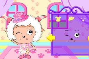 穿裙子的美羊羊图片。_360问答