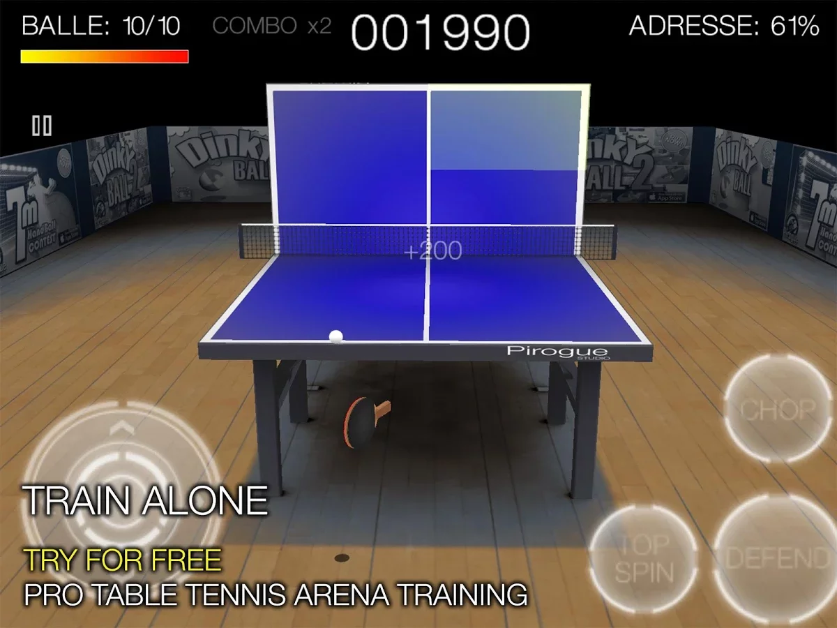 Pro Arena Table Tennis LITE截图4