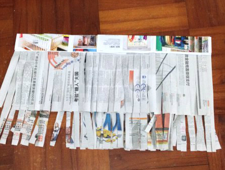 用报纸做衣服怎么做图片_360问答