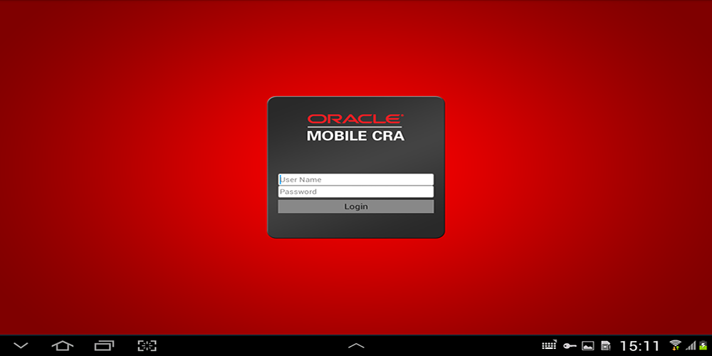 Oracle Mobile CRA截图5