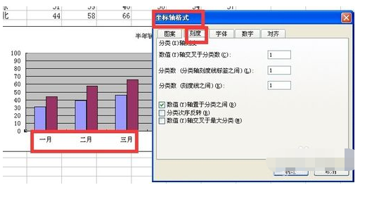 用EXCEL做柱状图怎么在X轴上加时间刻度?_