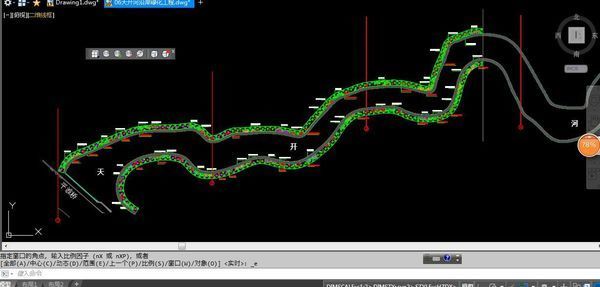 怎么将cad模型里的一张大图在布局里分成若干