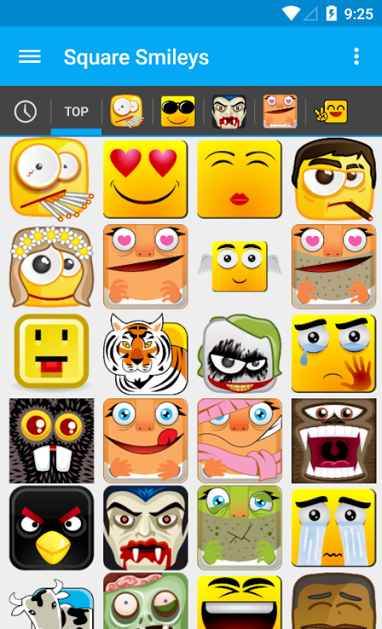 Square Smileys: squared emoji截图5