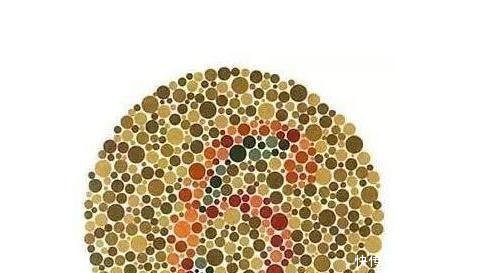 4张色盲检测图,测试你是色盲还是色弱图2很多