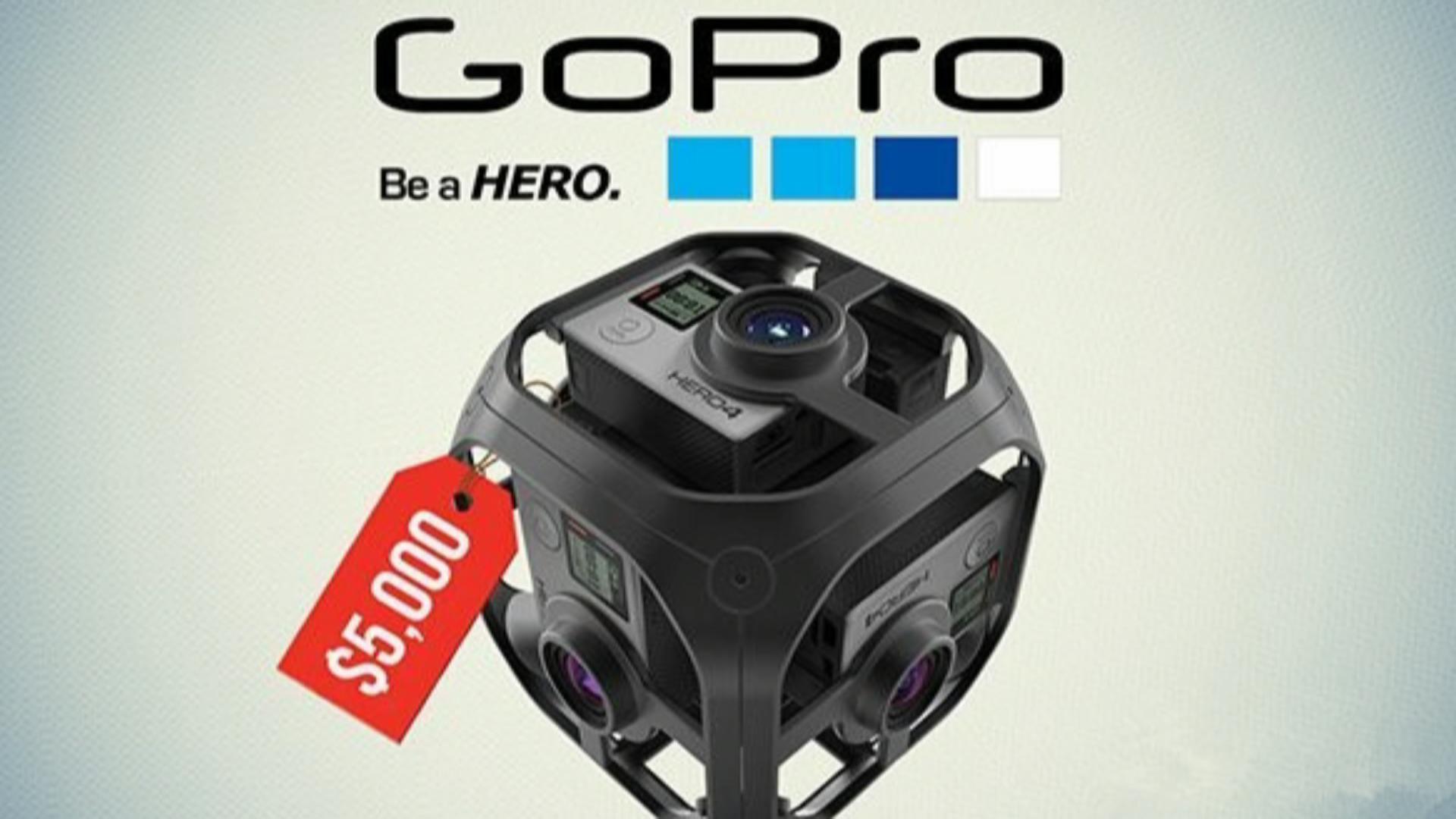 剑指诺基亚ozo?gopro推廉价vr摄像机