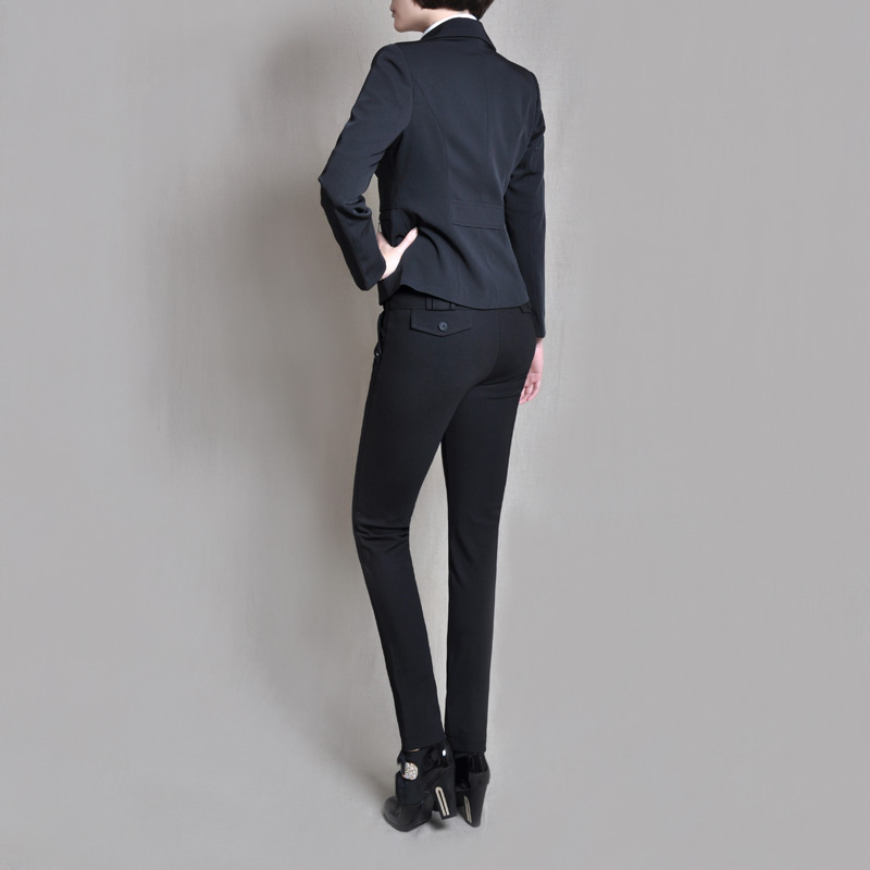 <em>女士</em>西裤修身小脚裤<em>黑色</em>西装裤<em>长裤</em>ol职业女裤