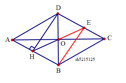 如图,四边形ABCD是菱形,对角线AC,BD相交于