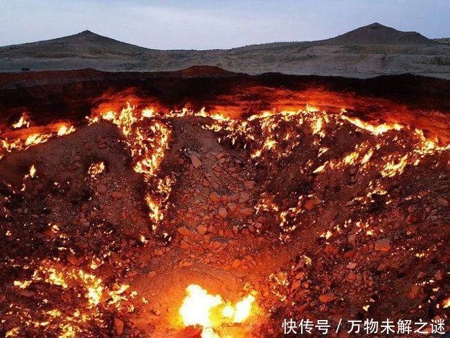 这个坑已经烧了超过40年,可能是一个地狱之门