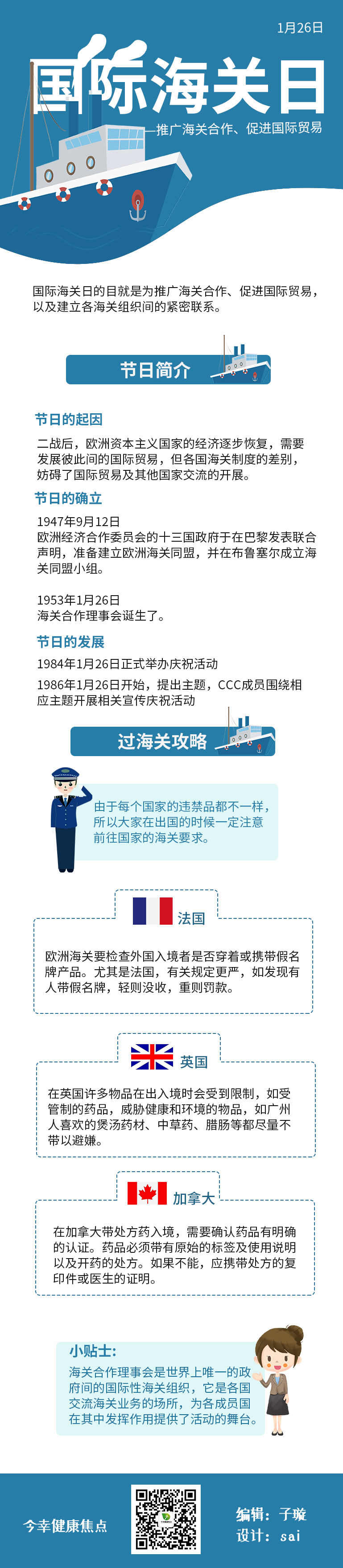 国际海关日——推广海关合作、促进国际贸易