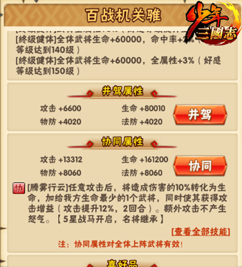 《少年三国志》全新暗金马\"百战机关骓\"登场