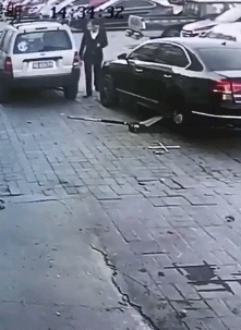 搞笑gif水系法师的巅峰之战