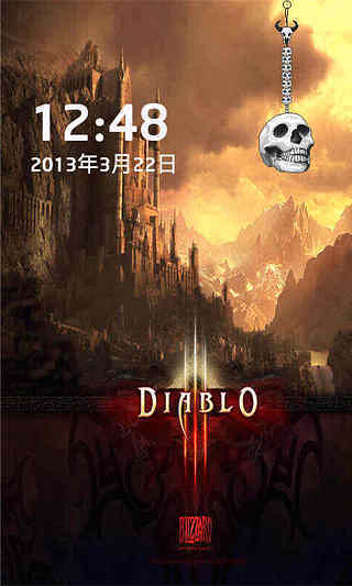 个性骷髅壁纸锁屏(来自:); 男生炫酷手机壁纸;