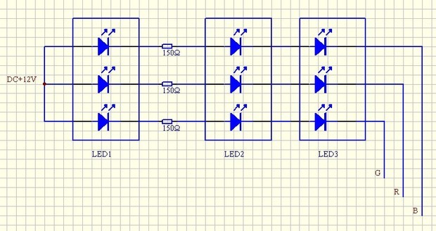 led灯带的电压是多大,一头插在插座上中间带个