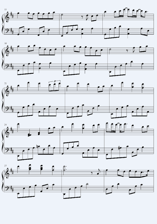 突然好想你钢琴谱_360问答